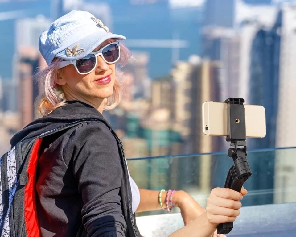 Apexel Desk Tripod for Mobile Phone For Vlogging