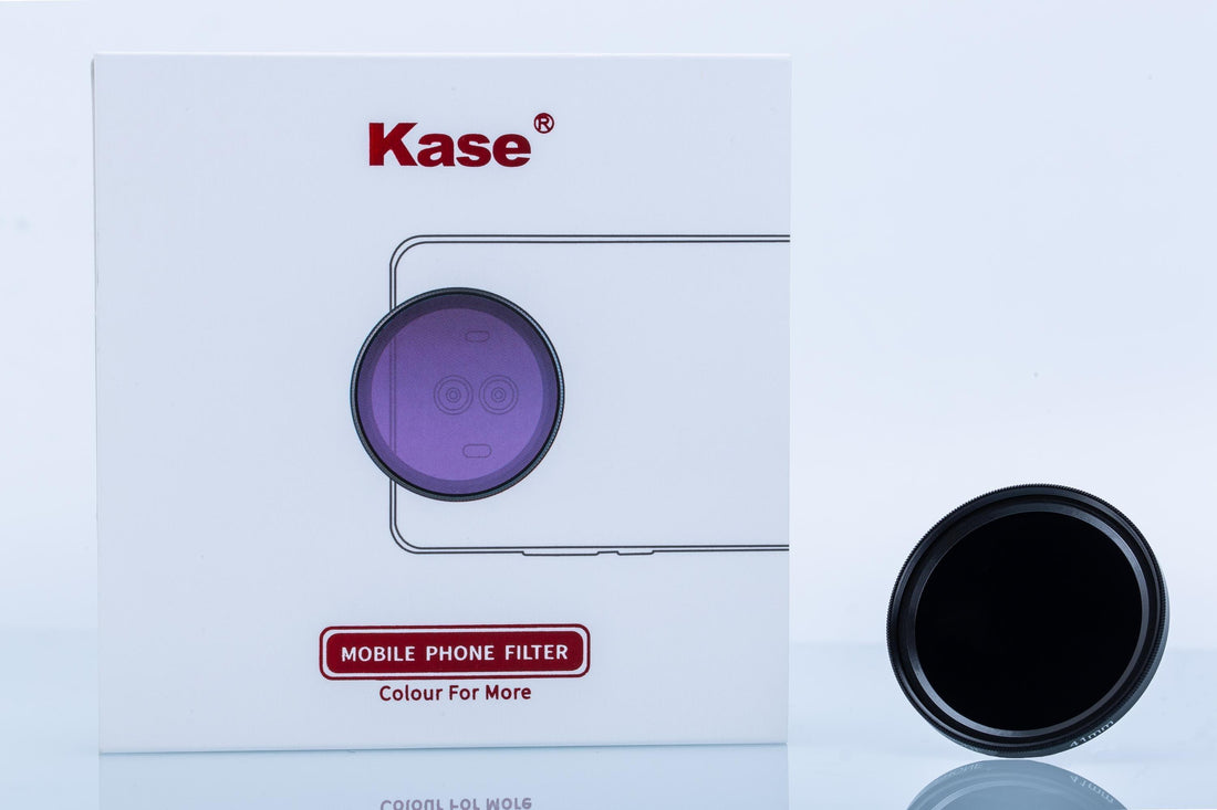 Kase Premium 4000 ND (12 Stop) Super Dark Magnetic ND Filter for Mobile Phone