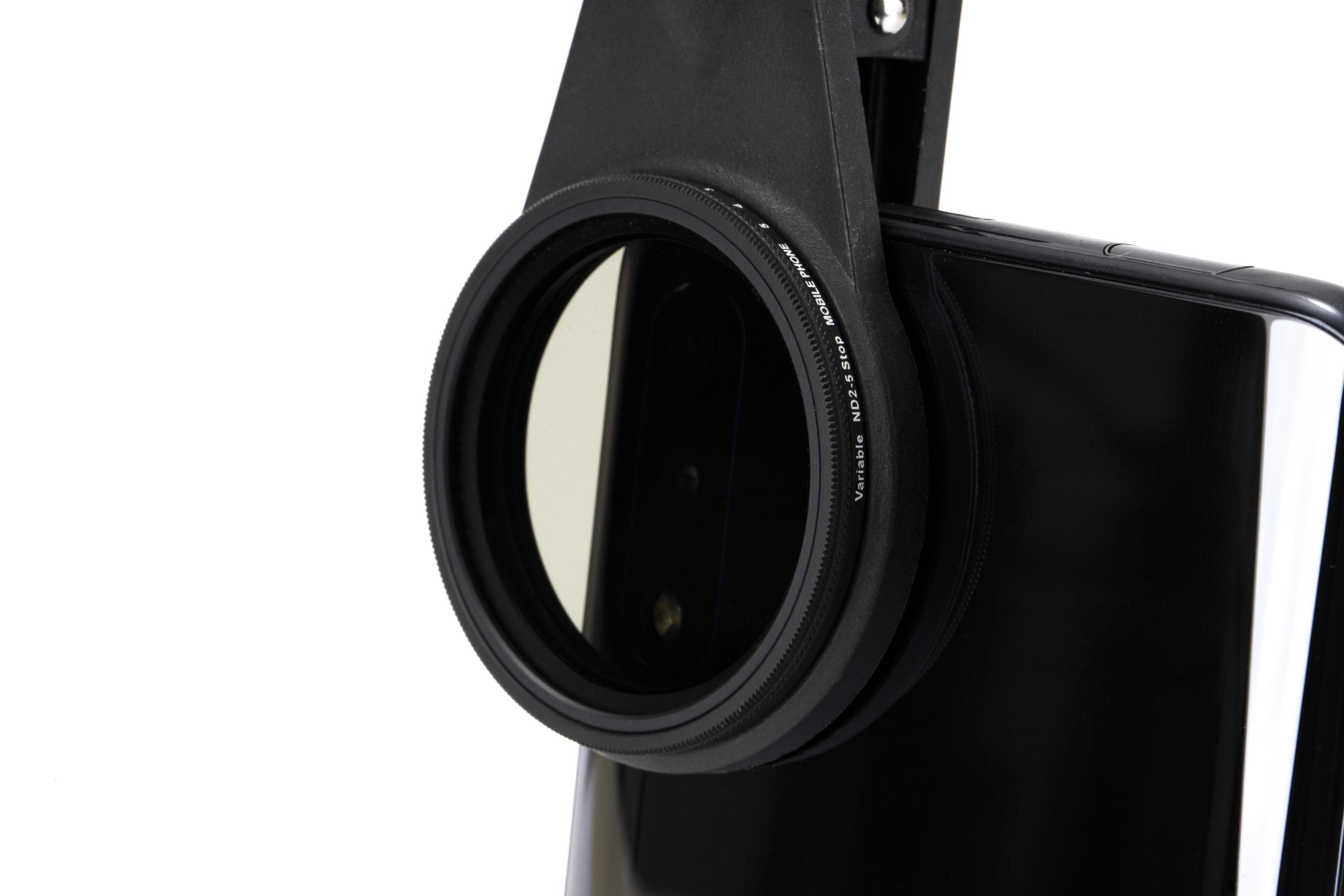 Kase Variable ND 2-5 and 6-9 Stop Dark ND Filter for Mobile Phone Best Lenses engkas46 engkas6 Filters Kase Pro Lens - Kase - Mobile Lens - Mobile Camera Lens - Cellphone Accessories - Phone Lens - Smartphone Lens