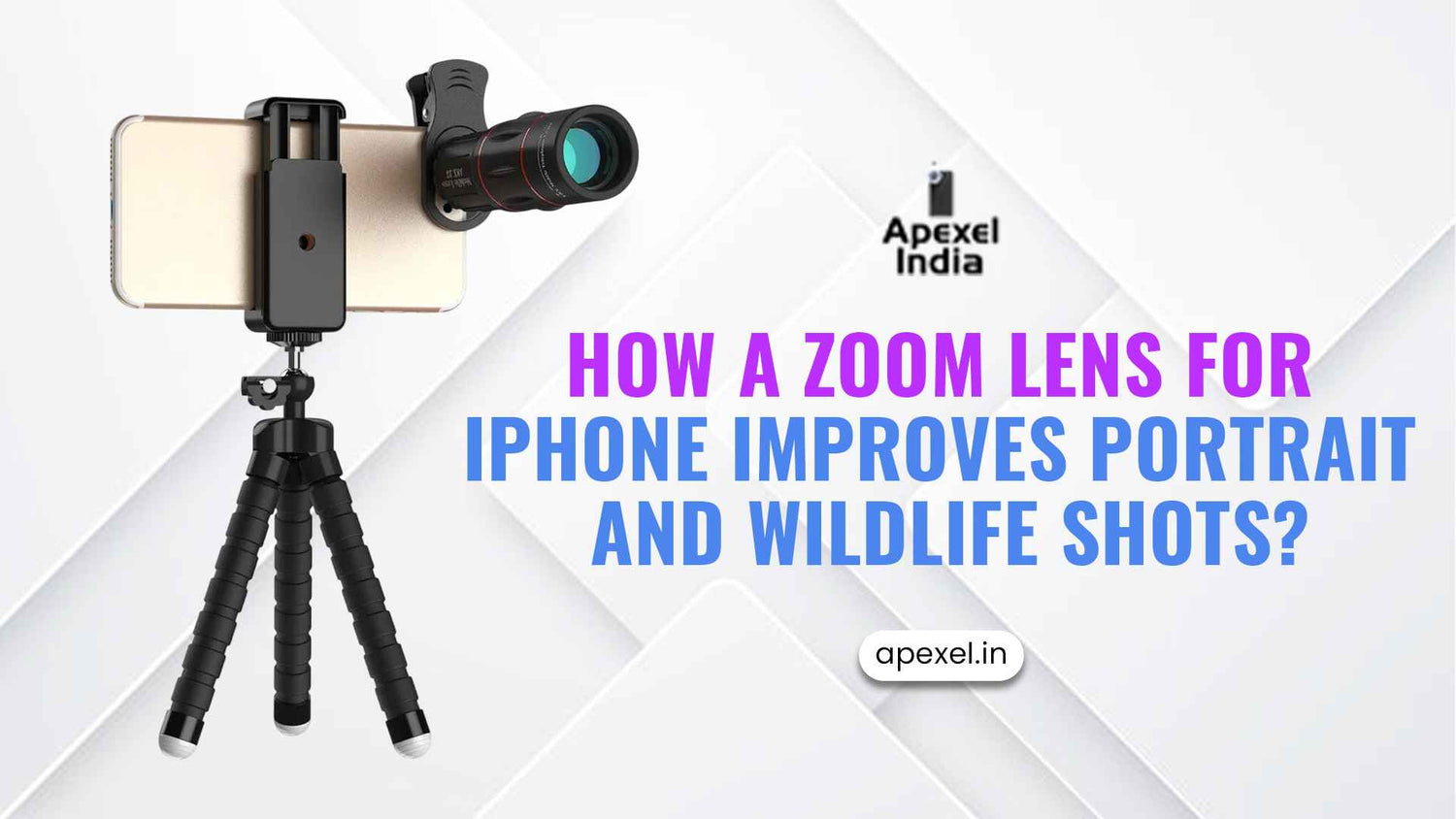 How a Zoom Lens for iPhone Improves Portrait and Wildlife Shots?