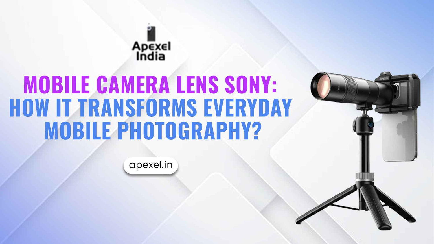 lens for mobile phone camera