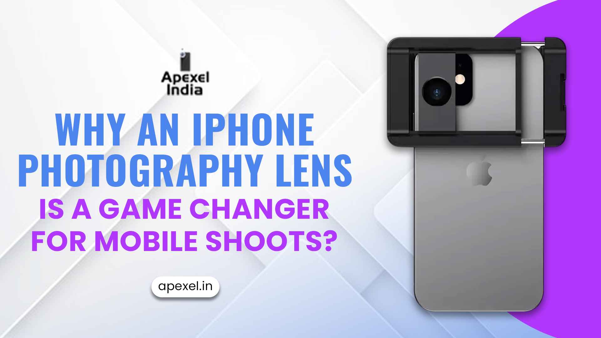 Why an iPhone Photography Lens Is a Game Changer for Mobile Shoots?