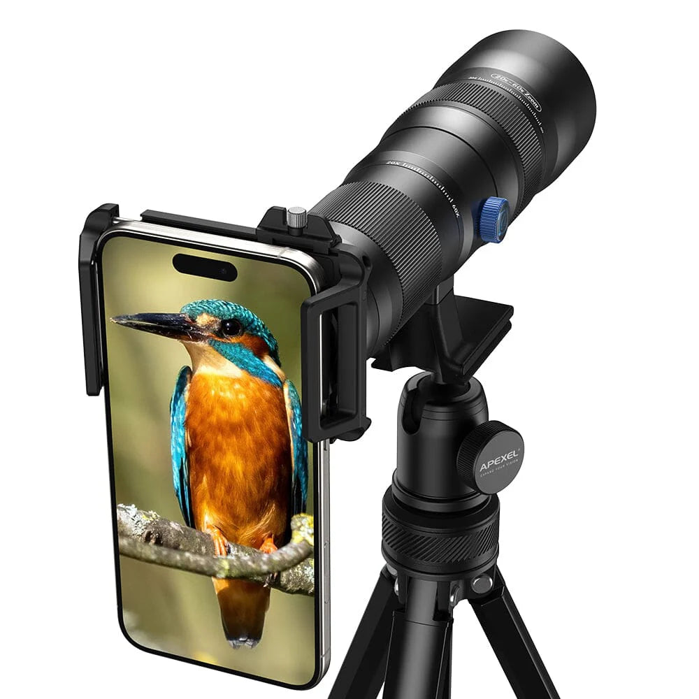 [New] Apexel 20x-60x Zoom in Zoom Out Mobile Phone Lens - Telecular 3 Best Lenses Zoom - APEXEL INDIA - Mobile Lens - Mobile Camera Lens - Cellphone Accessories - Phone Lens - Smartphone Lens