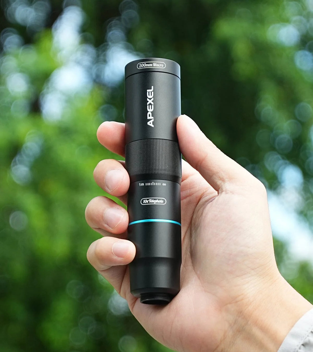 [Preorder] [New] Apexel TeleMacro Pro 10X 2-in-1 Telephoto &amp; Macro Lens for Mobile Phone [2026] engnew6105 Macro Zoom - APEXEL INDIA - Mobile Lens - Mobile Camera Lens - Cellphone Accessories - Phone Lens - Smartphone Lens