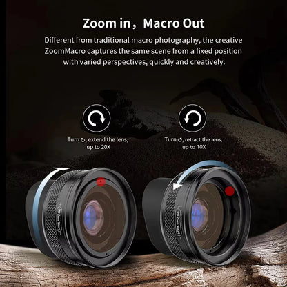 [Preorder] [New] Apexel ZoomMacro 10x-20X Macro Lens for Mobile Camera Best Lenses engape65 Macro - APEXEL INDIA - Mobile Lens - Mobile Camera Lens - Cellphone Accessories - Phone Lens - Smartphone Lens