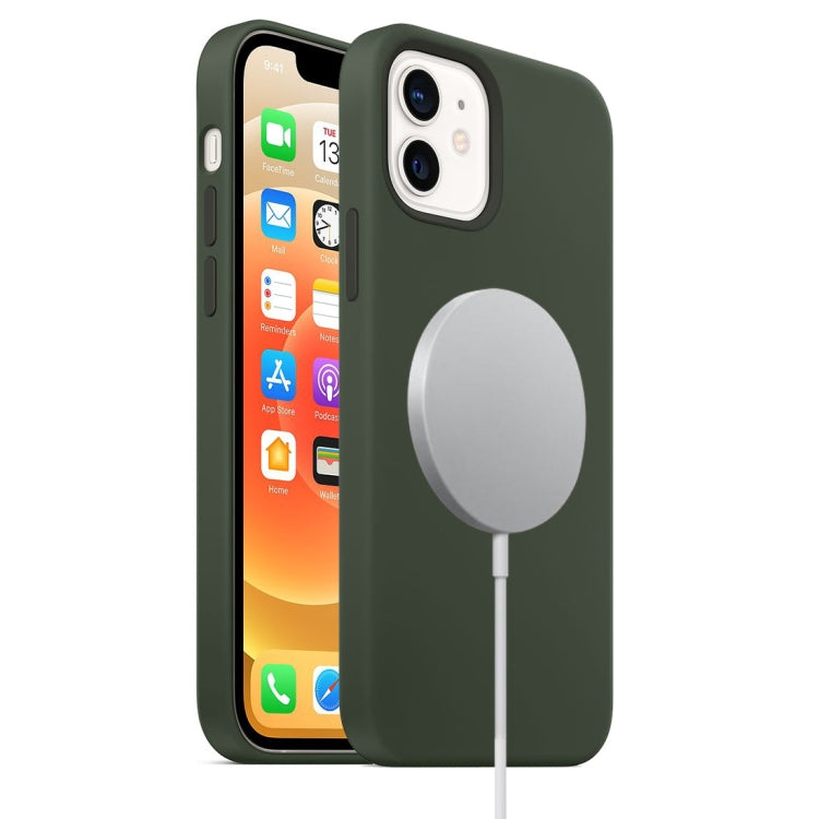 Magnetic Liquid Silicone Full Coverage Shockproof Case with Magsafe Charging Magnet, For iPhone 12 mini, For iPhone 12 / 12 Pro, For iPhone 12 Pro Max Apple Accessories engmag3946 More iPhone Cases - APEXEL INDIA - Mobile Lens - Mobile Camera Lens - Cellphone Accessories - Phone Lens - Smartphone Lens