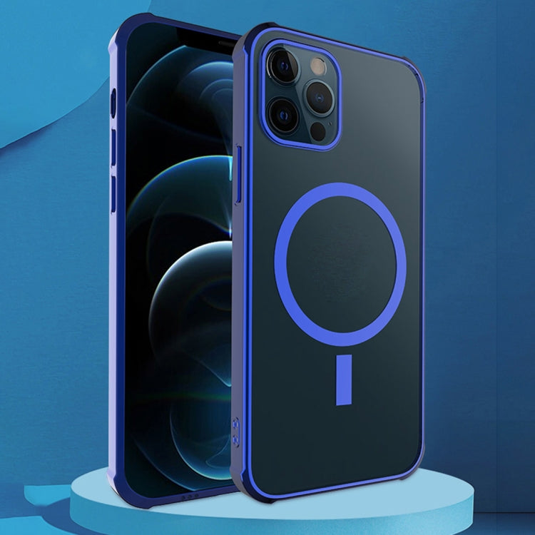 Straight Side Laser Plating Full Coverage Clear TPU Shockproof Magsafe Case, For iPhone 12 mini, For iPhone 12 Pro Max, For iPhone 12 Pro Apple Accessories engstr3950 More iPhone Cases - APEXEL INDIA - Mobile Lens - Mobile Camera Lens - Cellphone Accessories - Phone Lens - Smartphone Lens