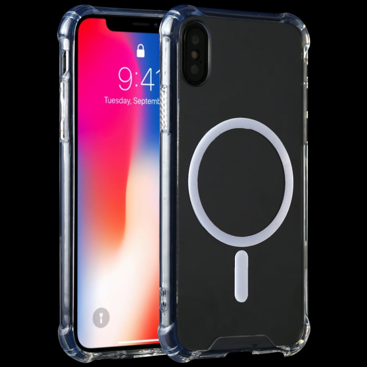 For iPhone XR Clear Four-corner Airbag Magnetic Shockproof Protective Magsafe Case, For iPhone X / XS, For iPhone XR, For iPhone XS Max Apple Accessories engfor3964 More iPhone Cases - APEXEL INDIA - Mobile Lens - Mobile Camera Lens - Cellphone Accessories - Phone Lens - Smartphone Lens