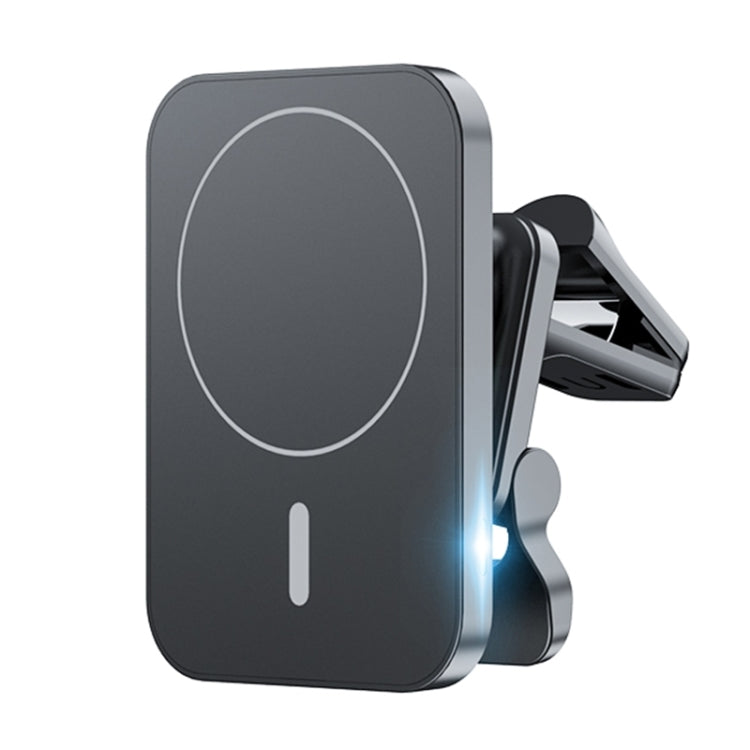 adj-987 15W Magsafe Magnetic Car Air Outlet Wireless Charger for iPhone 12 Series, with LED Indicator engadj5770 In Car Interior Accessories Wireless Charger Holders - APEXEL INDIA - Mobile Lens - Mobile Camera Lens - Cellphone Accessories - Phone Lens - Smartphone Lens
