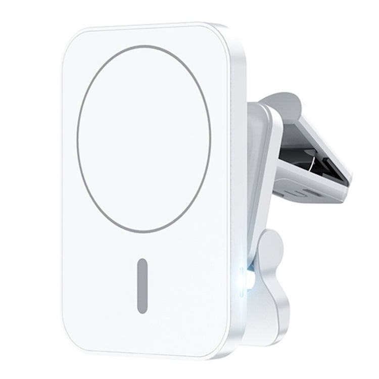 adj-987 15W Magsafe Magnetic Car Air Outlet Wireless Charger for iPhone 12 Series, with LED Indicator engadj5770 In Car Interior Accessories Wireless Charger Holders - APEXEL INDIA - Mobile Lens - Mobile Camera Lens - Cellphone Accessories - Phone Lens - Smartphone Lens