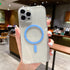 MagSafe Magnetic Transparent PC + Glass Lens Film Phone Case, For iPhone 12 Pro, For iPhone 12 Apple Accessories engmag4012 More iPhone Cases - APEXEL INDIA - Mobile Lens - Mobile Camera Lens - Cellphone Accessories - Phone Lens - Smartphone Lens