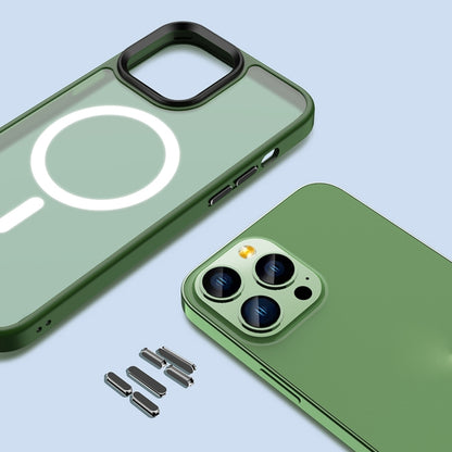 Skin Feel TPU + Frosted PC MagSafe Phone Case, For iPhone 14 Pro Max Apple Accessories engski4034 iPhone 14 Pro Max - APEXEL INDIA - Mobile Lens - Mobile Camera Lens - Cellphone Accessories - Phone Lens - Smartphone Lens