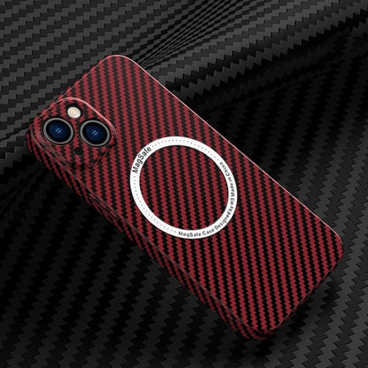 Carbon Fiber Texture MagSafe Magnetic Phone Case, For iPhone 14, For iPhone 14 Plus, For iPhone 14 Pro Apple Accessories engcar4038 iPhone 14 Plus - APEXEL INDIA - Mobile Lens - Mobile Camera Lens - Cellphone Accessories - Phone Lens - Smartphone Lens