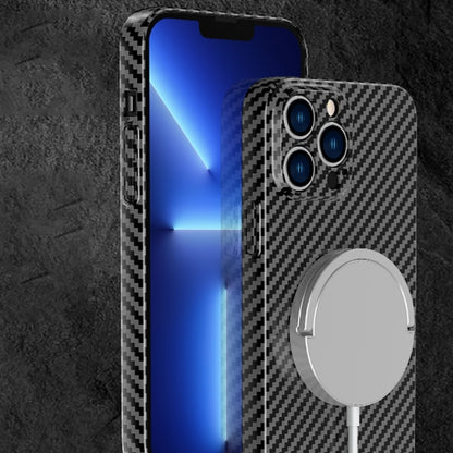 Carbon Fiber Texture MagSafe Magnetic Phone Case, For iPhone 14, For iPhone 14 Plus, For iPhone 14 Pro Apple Accessories engcar4038 iPhone 14 Plus - APEXEL INDIA - Mobile Lens - Mobile Camera Lens - Cellphone Accessories - Phone Lens - Smartphone Lens
