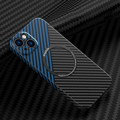 Carbon Fiber Texture MagSafe Magnetic Phone Case, For iPhone 14, For iPhone 14 Plus, For iPhone 14 Pro Apple Accessories engcar4038 iPhone 14 Plus - APEXEL INDIA - Mobile Lens - Mobile Camera Lens - Cellphone Accessories - Phone Lens - Smartphone Lens
