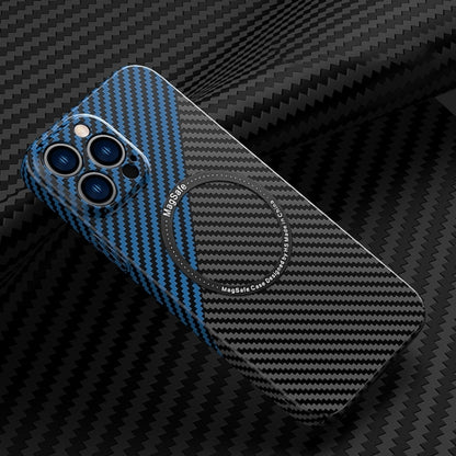Carbon Fiber Texture MagSafe Magnetic Phone Case, For iPhone 14, For iPhone 14 Plus, For iPhone 14 Pro Apple Accessories engcar4038 iPhone 14 Plus - APEXEL INDIA - Mobile Lens - Mobile Camera Lens - Cellphone Accessories - Phone Lens - Smartphone Lens