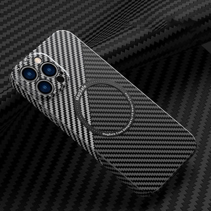 Carbon Fiber Texture MagSafe Magnetic Phone Case, For iPhone 14, For iPhone 14 Plus, For iPhone 14 Pro Apple Accessories engcar4038 iPhone 14 Plus - APEXEL INDIA - Mobile Lens - Mobile Camera Lens - Cellphone Accessories - Phone Lens - Smartphone Lens