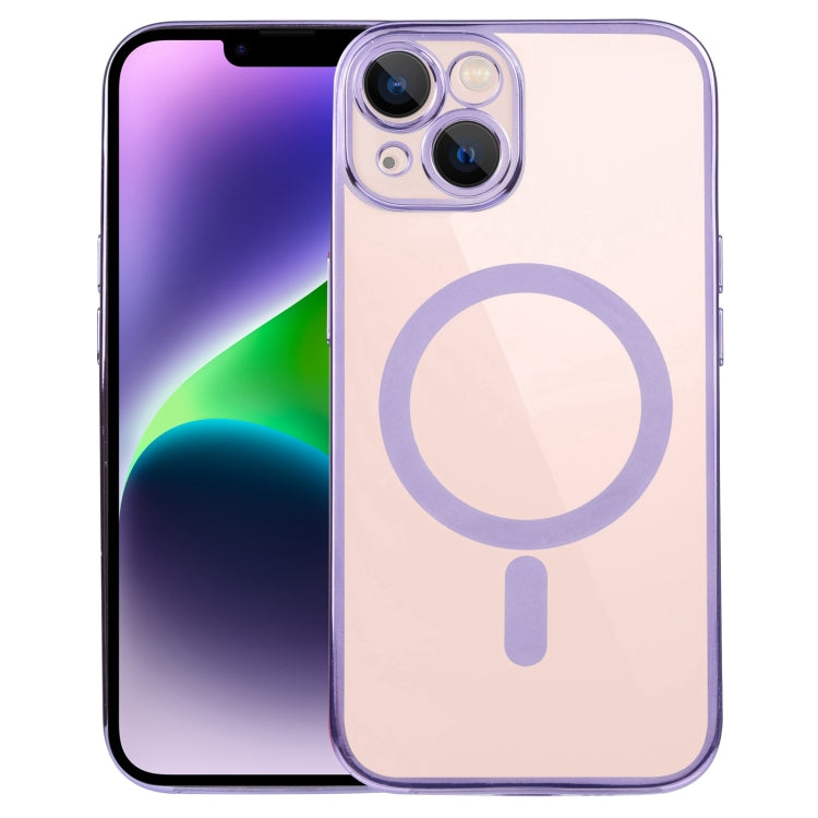 MagSafe Electroplating Straight TPU Phone Case, For iPhone 14, For iPhone 14 Plus Apple Accessories engmag4045 iPhone 14 Plus - APEXEL INDIA - Mobile Lens - Mobile Camera Lens - Cellphone Accessories - Phone Lens - Smartphone Lens