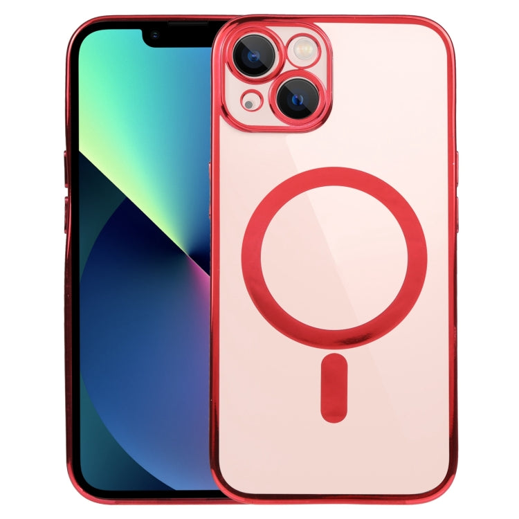 MagSafe Electroplating Straight TPU Phone Case, For iPhone 14, For iPhone 14 Plus Apple Accessories engmag4045 iPhone 14 Plus - APEXEL INDIA - Mobile Lens - Mobile Camera Lens - Cellphone Accessories - Phone Lens - Smartphone Lens