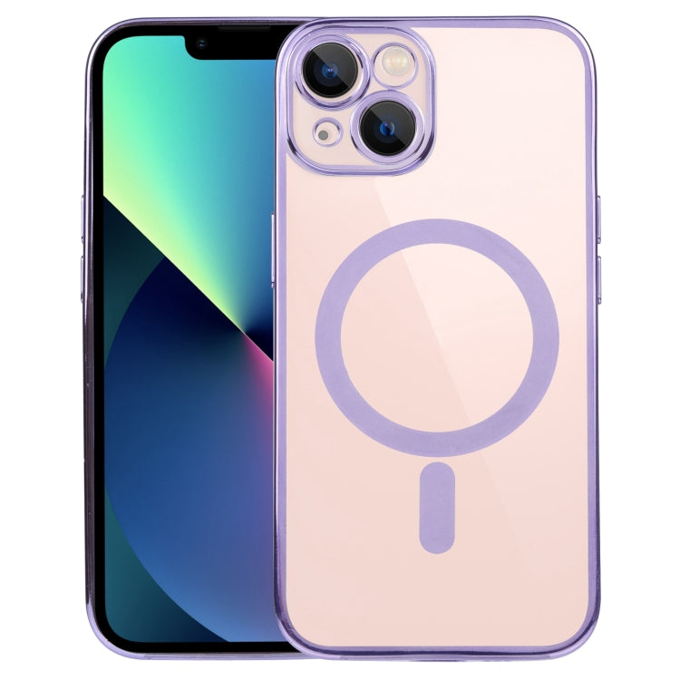 MagSafe Electroplating Straight TPU Phone Case, For iPhone 14, For iPhone 14 Plus Apple Accessories engmag4045 iPhone 14 Plus - APEXEL INDIA - Mobile Lens - Mobile Camera Lens - Cellphone Accessories - Phone Lens - Smartphone Lens
