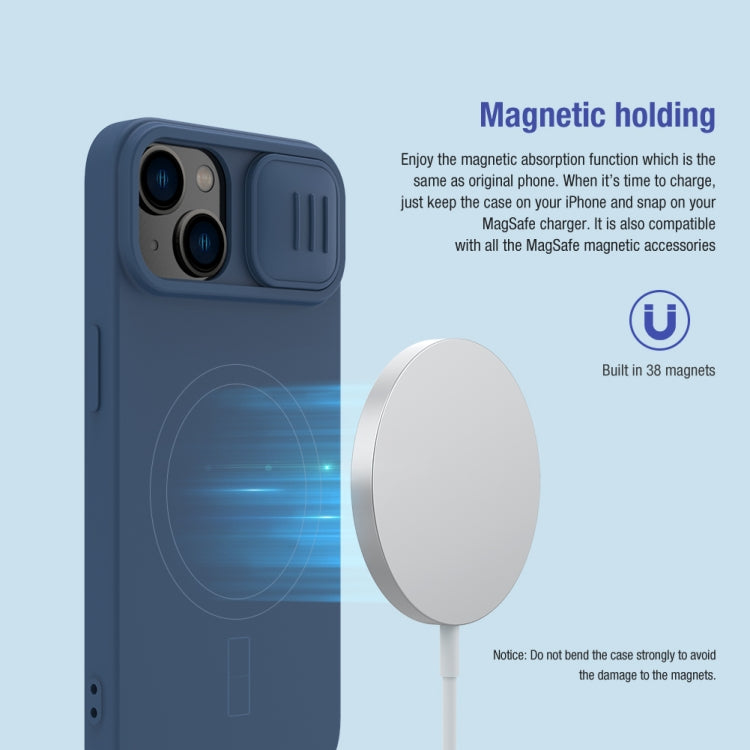 NILLKIN CamShield MagSafe Liquid Silicone Phone Case, For iPhone 14 Pro, For iPhone 14, For iPhone 14 Plus, For iPhone 14 Pro Max Apple Accessories engnil4095 iPhone 14 - NILLKIN - Mobile Lens - Mobile Camera Lens - Cellphone Accessories - Phone Lens - Smartphone Lens