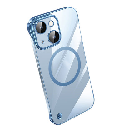 Electroplating Frameless Magsafe Magnetic PC Phone Case, For iPhone 14, For iPhone 14 Plus, For iPhone 14 Pro Apple Accessories engele4104 iPhone 14 - APEXEL INDIA - Mobile Lens - Mobile Camera Lens - Cellphone Accessories - Phone Lens - Smartphone Lens