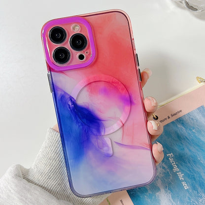 Marble Dual-side Laminating Magsafe Phone Case, For iPhone 14, For iPhone 14 Plus, For iPhone 14 Pro, For iPhone 14 Pro Max Apple Accessories engmar4111 iPhone 14 - APEXEL INDIA - Mobile Lens - Mobile Camera Lens - Cellphone Accessories - Phone Lens - Smartphone Lens