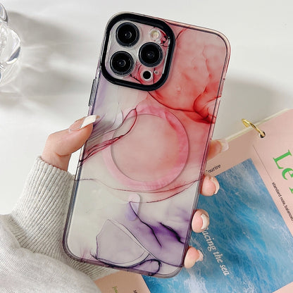 Marble Dual-side Laminating Magsafe Phone Case, For iPhone 14, For iPhone 14 Plus, For iPhone 14 Pro, For iPhone 14 Pro Max Apple Accessories engmar4111 iPhone 14 - APEXEL INDIA - Mobile Lens - Mobile Camera Lens - Cellphone Accessories - Phone Lens - Smartphone Lens
