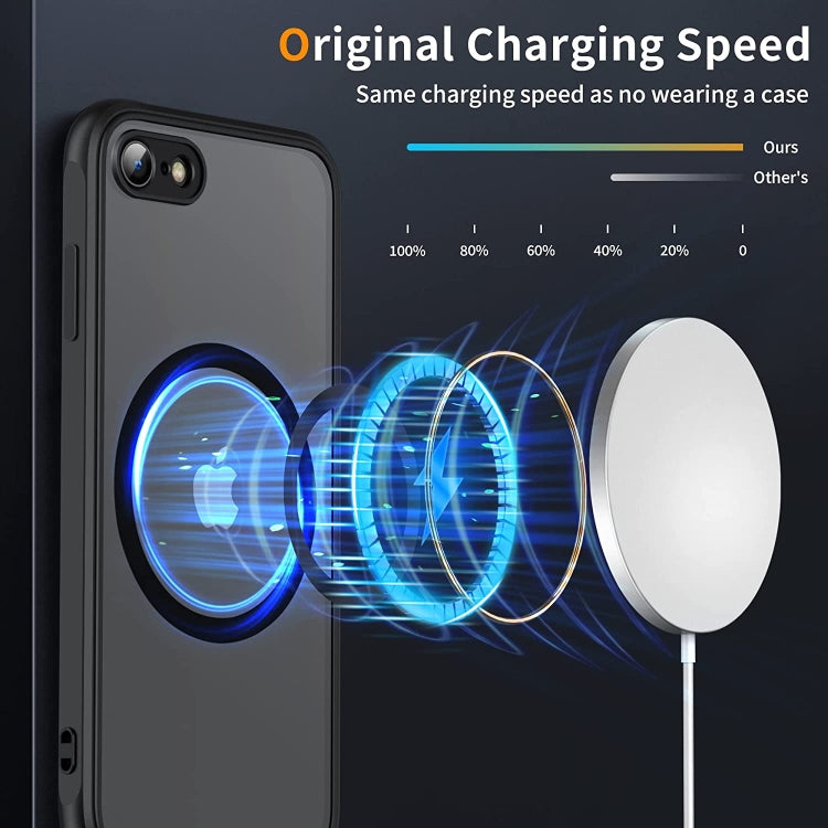MagSafe Magnetic Phone Case, For iPhone SE 2022 / SE / 8 / 7 Apple Accessories engmag4124 More iPhone Cases - APEXEL INDIA - Mobile Lens - Mobile Camera Lens - Cellphone Accessories - Phone Lens - Smartphone Lens
