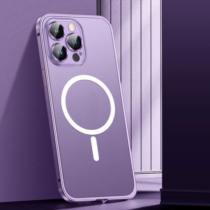 Spring Buckle Metal Frosted Magsafe Phone Case, For iPhone 13, For iPhone 13 Pro, For iPhone 13 Pro Max Apple Accessories engspr4127 iPhone 14 - APEXEL INDIA - Mobile Lens - Mobile Camera Lens - Cellphone Accessories - Phone Lens - Smartphone Lens