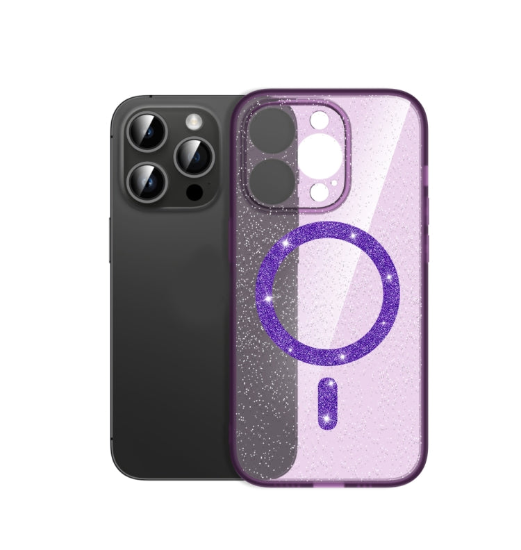 Magsafe Glitter Shockproof Phone Case, For iPhone 14 Pro Max, For iPhone 14 Pro, For iPhone 14 Plus, For iPhone 14, For iPhone 13 Pro Max, For iPhone 13 Pro, For iPhone 13, For iPhone 12 Pro Max, For iPhone 12 Pro, For iPhone 12 Apple Accessories engmag4133 iPhone 14 Pro Max - APEXEL INDIA - Mobile Lens - Mobile Camera Lens - Cellphone Accessories - Phone Lens - Smartphone Lens