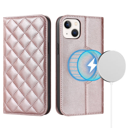 Rhombic MagSafe RFID Anti-Theft Wallet Leather Phone Case, For iPhone 14, For iPhone 14 Plus, For iPhone 14 Pro Apple Accessories engrho4157 iPhone 14 Plus - APEXEL INDIA - Mobile Lens - Mobile Camera Lens - Cellphone Accessories - Phone Lens - Smartphone Lens