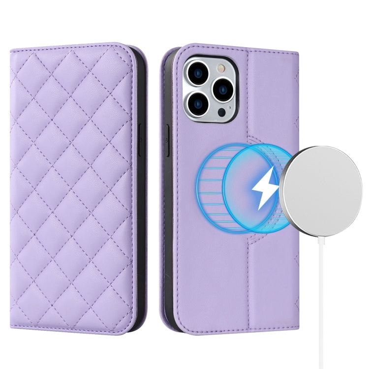 Rhombic MagSafe RFID Anti-Theft Wallet Leather Phone Case, For iPhone 14, For iPhone 14 Plus, For iPhone 14 Pro Apple Accessories engrho4157 iPhone 14 Plus - APEXEL INDIA - Mobile Lens - Mobile Camera Lens - Cellphone Accessories - Phone Lens - Smartphone Lens