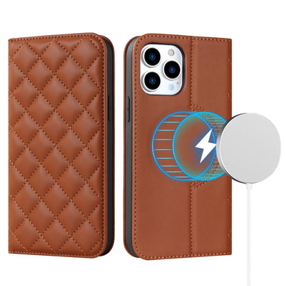 Rhombic MagSafe RFID Anti-Theft Wallet Leather Phone Case, For iPhone 14, For iPhone 14 Plus, For iPhone 14 Pro Apple Accessories engrho4157 iPhone 14 Plus - APEXEL INDIA - Mobile Lens - Mobile Camera Lens - Cellphone Accessories - Phone Lens - Smartphone Lens