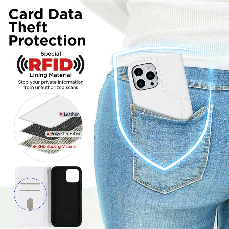 Rhombic MagSafe RFID Anti-Theft Wallet Leather Phone Case, For iPhone 12 / 12 Pro, For iPhone 12 Pro Max Apple Accessories engrho4158 More iPhone Cases - APEXEL INDIA - Mobile Lens - Mobile Camera Lens - Cellphone Accessories - Phone Lens - Smartphone Lens