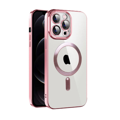CD Texture Plating TPU MagSafe Phone Case with Lens Film, For iPhone 12 Pro Max, For iPhone 11, For iPhone 11 Pro Max Apple Accessories engcd-4171 More iPhone Cases - APEXEL INDIA - Mobile Lens - Mobile Camera Lens - Cellphone Accessories - Phone Lens - Smartphone Lens