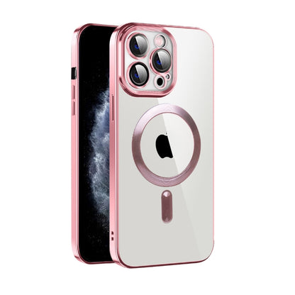 CD Texture Plating TPU MagSafe Phone Case with Lens Film, For iPhone 12 Pro Max, For iPhone 11, For iPhone 11 Pro Max Apple Accessories engcd-4171 More iPhone Cases - APEXEL INDIA - Mobile Lens - Mobile Camera Lens - Cellphone Accessories - Phone Lens - Smartphone Lens