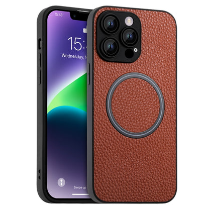 Skin Feel Litchi Texture MagSafe Magnetic Phone Case, For iPhone 11 Pro Max Apple Accessories engski4192 More iPhone Cases - APEXEL INDIA - Mobile Lens - Mobile Camera Lens - Cellphone Accessories - Phone Lens - Smartphone Lens