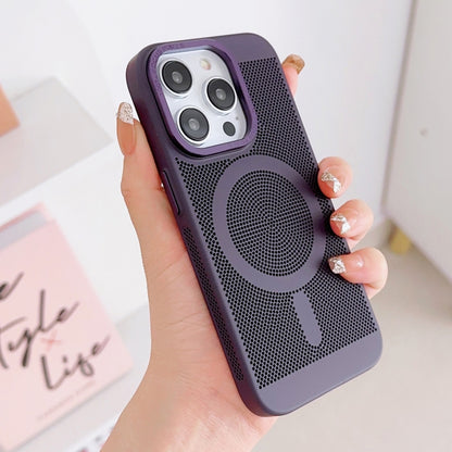 Grid Cooling MagSafe Magnetic Phone Case, For iPhone 12 Pro Apple Accessories enggri4205 More iPhone Cases - APEXEL INDIA - Mobile Lens - Mobile Camera Lens - Cellphone Accessories - Phone Lens - Smartphone Lens