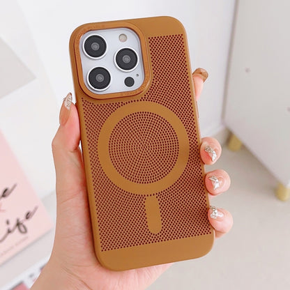 Grid Cooling MagSafe Magnetic Phone Case, For iPhone 11 Apple Accessories enggri4195 More iPhone Cases - APEXEL INDIA - Mobile Lens - Mobile Camera Lens - Cellphone Accessories - Phone Lens - Smartphone Lens