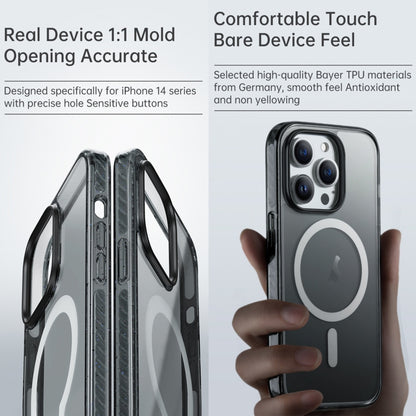 Rock Crystal Armor Shockproof Magsafe Phone Case, For iPhone 14 Pro, For iPhone 14 Pro Max Apple Accessories engroc4209 iPhone 14 Pro Max - ROCK - Mobile Lens - Mobile Camera Lens - Cellphone Accessories - Phone Lens - Smartphone Lens