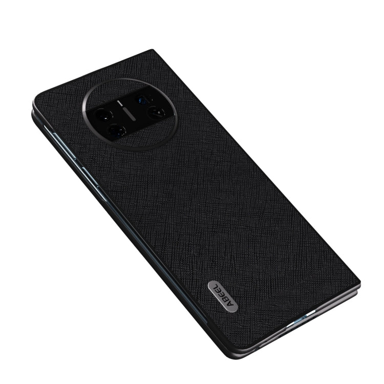ABEEL Litchi Texture Genuine Leather Phone Case, For Huawei Mate X3 engabe3698 Mobile Accessories - APEXEL INDIA - Mobile Lens - Mobile Camera Lens - Cellphone Accessories - Phone Lens - Smartphone Lens