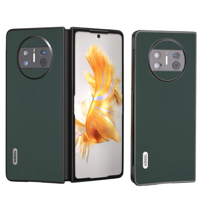 ABEEL Genuine Leather Silky Soft Black Edge Phone Case, For Huawei Pocket 2, For Huawei Mate X3 engabe3701 Mobile Accessories - APEXEL INDIA - Mobile Lens - Mobile Camera Lens - Cellphone Accessories - Phone Lens - Smartphone Lens