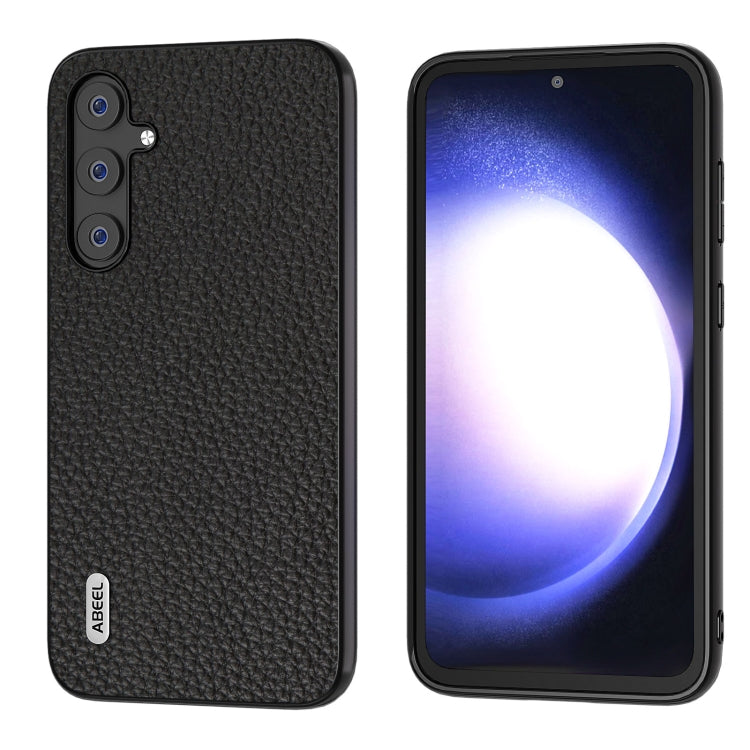 ABEEL Genuine Leather Litchi Texture Phone Case, For Samsung Galaxy Z Flip6, For Samsung Galaxy Z Fold6, For Samsung Galaxy S24 Ultra 5G, For Samsung Galaxy S23 FE 5G, For Samsung Galaxy Z Fold5, For Samsung Galaxy Z Flip5 Samsung Accessories - APEXEL INDIA - Mobile Lens - Mobile Camera Lens - Cellphone Accessories - Phone Lens - Smartphone Lens