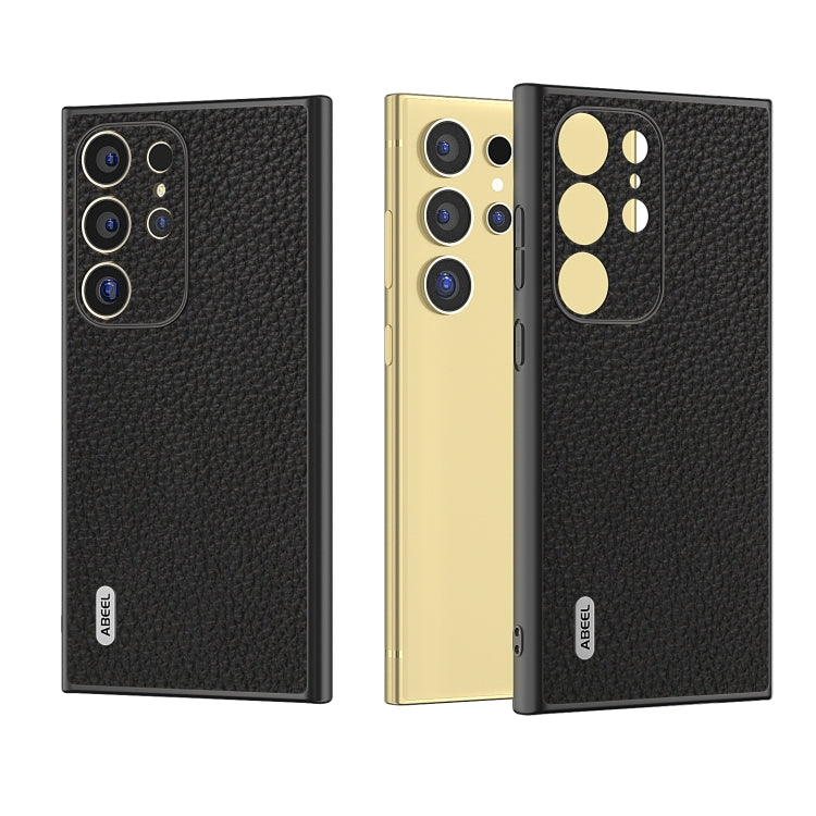 ABEEL Genuine Leather Litchi Texture Phone Case, For Samsung Galaxy Z Flip6, For Samsung Galaxy Z Fold6, For Samsung Galaxy S24 Ultra 5G, For Samsung Galaxy S23 FE 5G, For Samsung Galaxy Z Fold5, For Samsung Galaxy Z Flip5 Samsung Accessories - APEXEL INDIA - Mobile Lens - Mobile Camera Lens - Cellphone Accessories - Phone Lens - Smartphone Lens