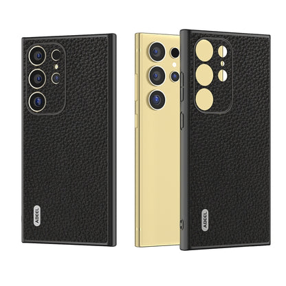 ABEEL Genuine Leather Litchi Texture Phone Case, For Samsung Galaxy Z Flip6, For Samsung Galaxy Z Fold6, For Samsung Galaxy S24 Ultra 5G, For Samsung Galaxy S23 FE 5G, For Samsung Galaxy Z Fold5, For Samsung Galaxy Z Flip5 Samsung Accessories - APEXEL INDIA - Mobile Lens - Mobile Camera Lens - Cellphone Accessories - Phone Lens - Smartphone Lens