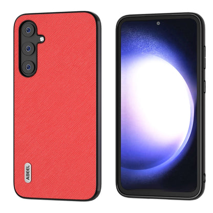 ABEEL Cross Texture Genuine Leather Phone Case, For Samsung Galaxy Z Flip6, For Samsung Galaxy Z Fold6, For Samsung Galaxy S23 FE 5G, For Samsung Galaxy Z Fold5, For Samsung Galaxy Z Flip5 Samsung Accessories - APEXEL INDIA - Mobile Lens - Mobile Camera Lens - Cellphone Accessories - Phone Lens - Smartphone Lens