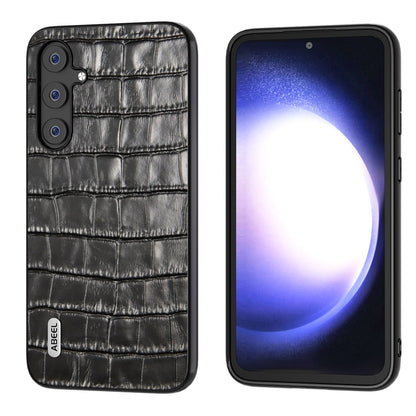ABEEL Crocodile Texture Genuine Leather Phone Case, For Samsung Galaxy Z Flip6, For Samsung Galaxy Z Fold6, For Samsung Galaxy A05, For Samsung Galaxy S23 FE 5G, For Samsung Galaxy Z Fold5, For Samsung Galaxy Z Flip5 Samsung Accessories - APEXEL INDIA - Mobile Lens - Mobile Camera Lens - Cellphone Accessories - Phone Lens - Smartphone Lens