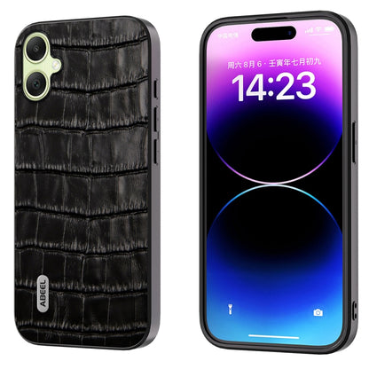 ABEEL Crocodile Texture Genuine Leather Phone Case, For Samsung Galaxy Z Flip6, For Samsung Galaxy Z Fold6, For Samsung Galaxy A05, For Samsung Galaxy S23 FE 5G, For Samsung Galaxy Z Fold5, For Samsung Galaxy Z Flip5 Samsung Accessories - APEXEL INDIA - Mobile Lens - Mobile Camera Lens - Cellphone Accessories - Phone Lens - Smartphone Lens