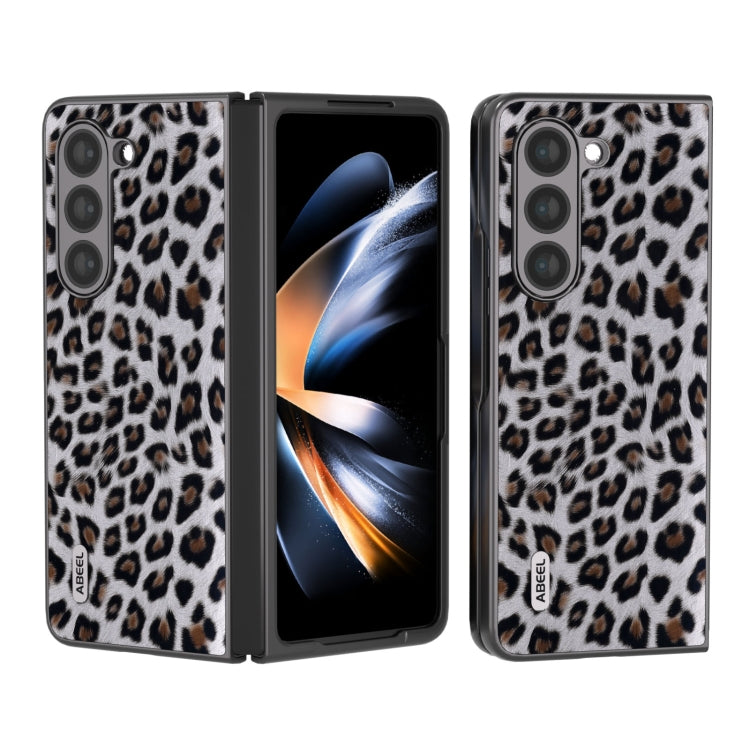 ABEEL Black Edge Leopard Phone Case, For Samsung Galaxy Z Fold5, For Samsung Galaxy Z Flip5 Samsung Accessories - APEXEL INDIA - Mobile Lens - Mobile Camera Lens - Cellphone Accessories - Phone Lens - Smartphone Lens